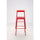 Bar-Height Steel Stool, Red - Safco