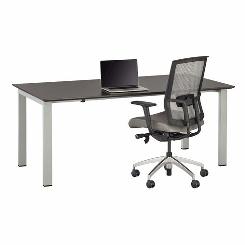 Medina Table Desk with Straight Top- MTD72LDC - Safco