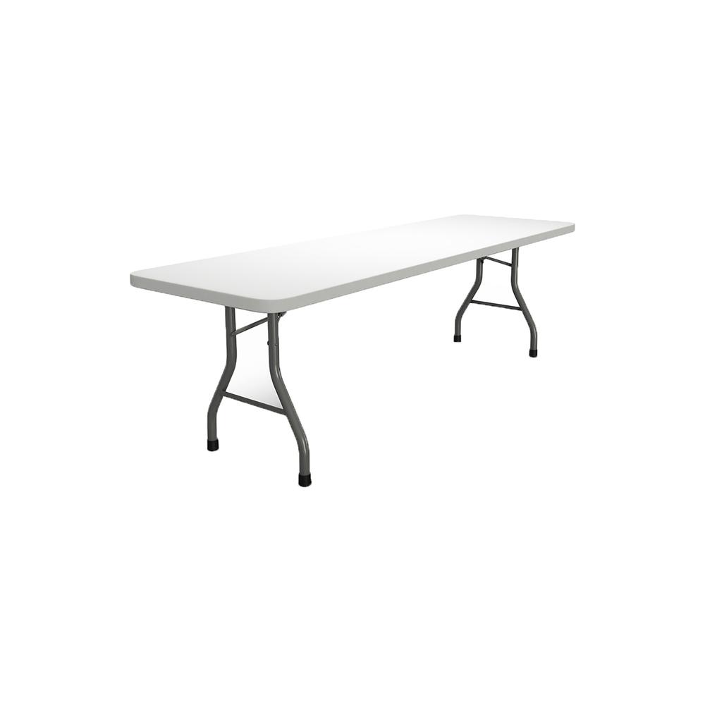 96''x30'' Rectangular Table, White - Mayline
