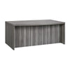 72'' Bow Front Desk, Gray Steel - Mayline