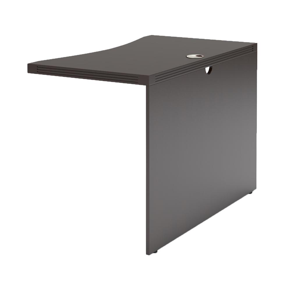 Aberdeen Series Laminate Contour Bridge, 42w x 24d x 29½h, Mocha - Mayline