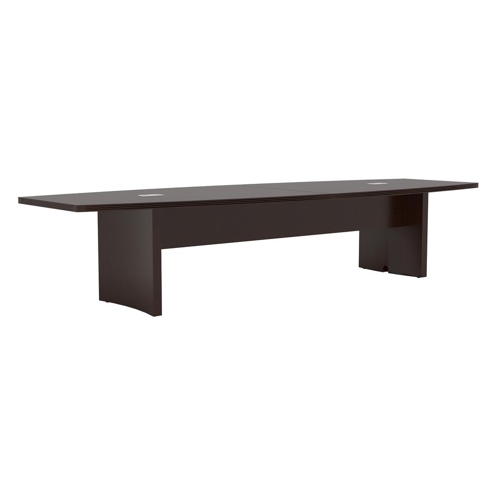 12' Conference Table, Boat Surface, Mocha - Mayline