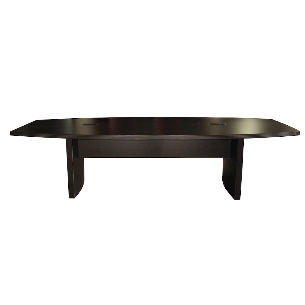 12' Conference Table, Boat Surface, Mocha - Mayline