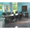 12' Conference Table, Boat Surface, Gray Steel - Mayline