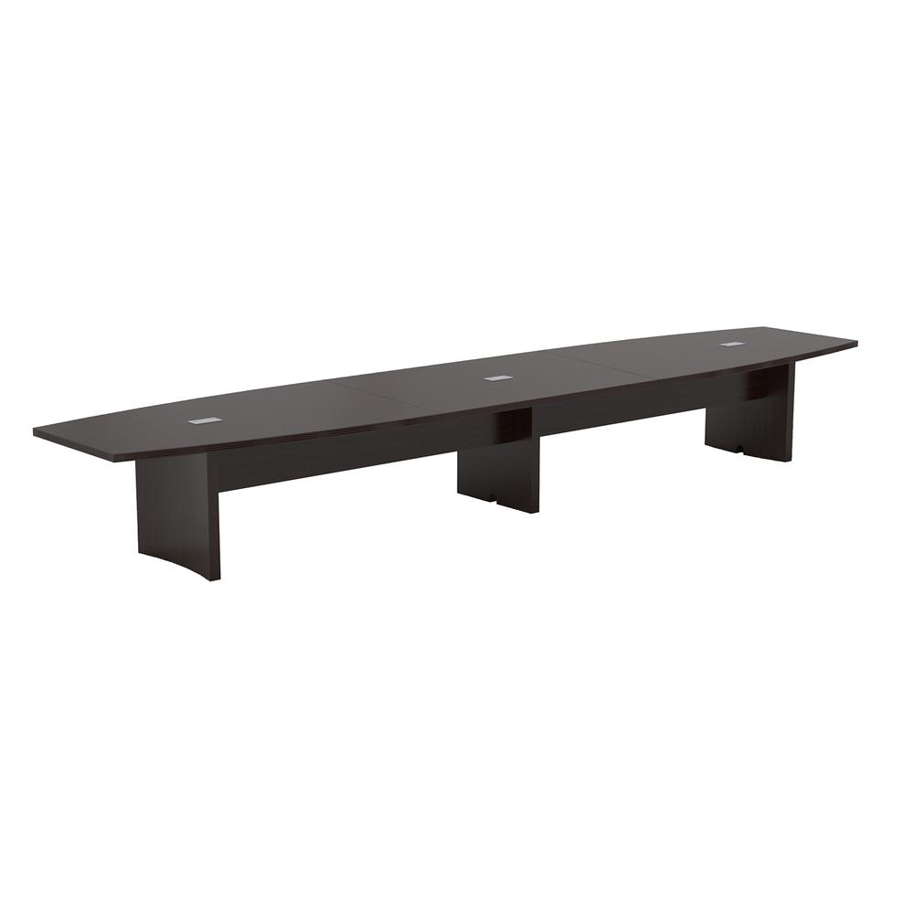 18' Conference Table, Boat Surface, Mocha - Mayline