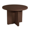 42'' Round Conference Table, Mocha - Mayline