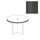42'' Round Conference Table, Gray Steel - Mayline