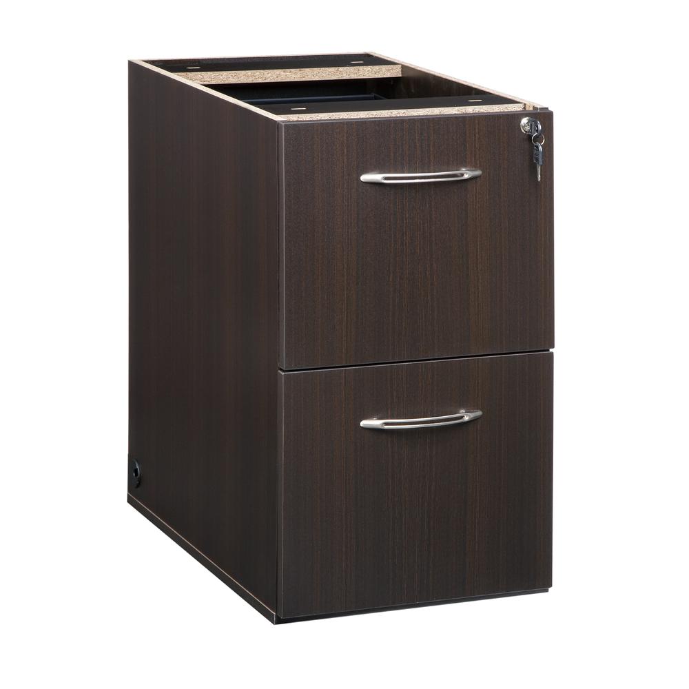 Desk FF Ped, Mocha - Mayline