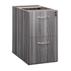 Desk FF Ped, Gray Steel - Mayline