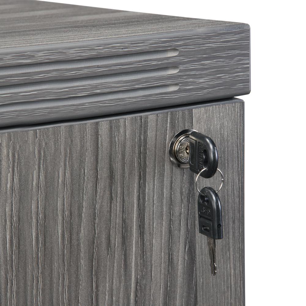 36'' Freestanding Lateral File, Gray Steel - Mayline