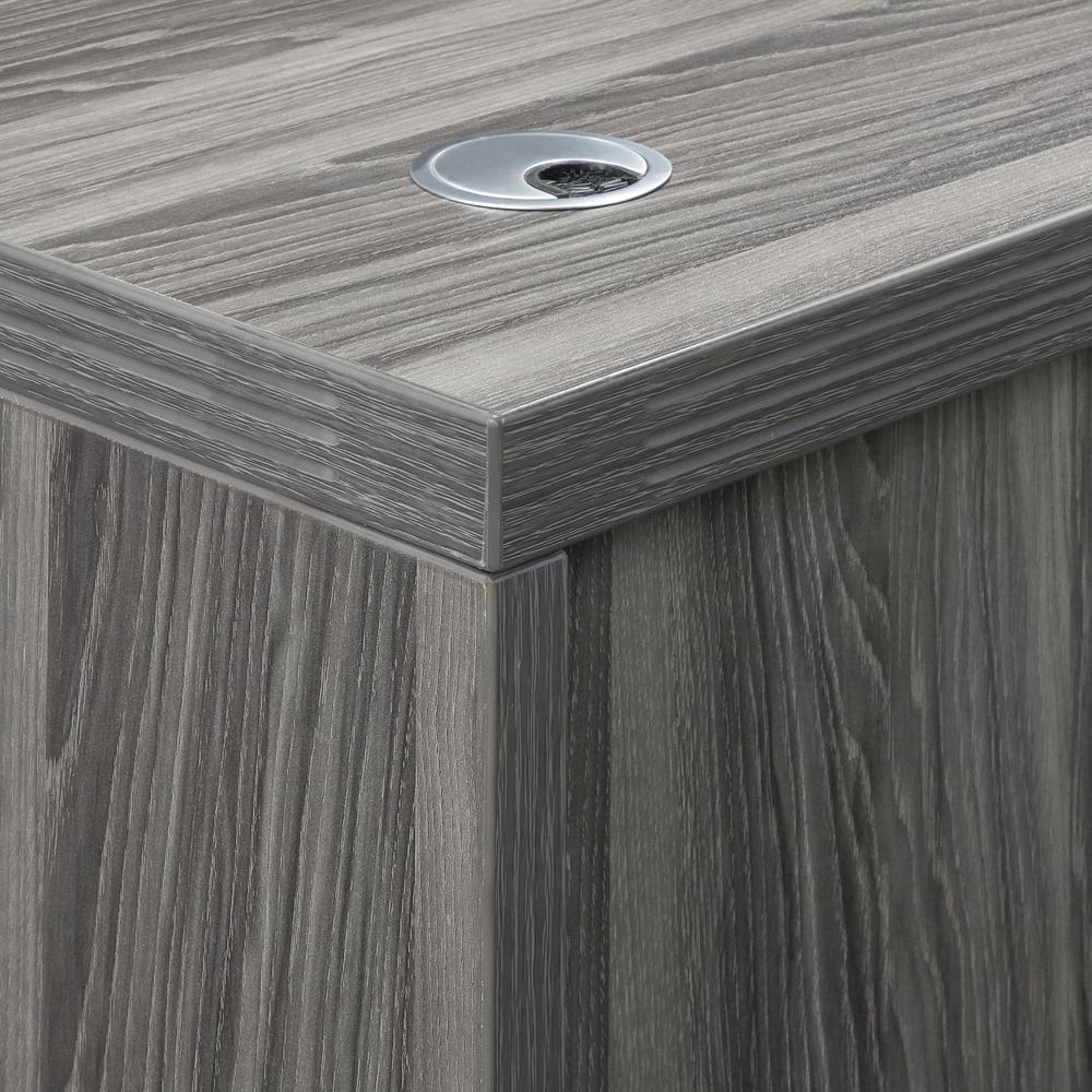 60'' Rectangular Desk, Gray Steel - Mayline