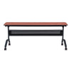 18 x 72'' Rectangular Training Table, LPL, BiltmoreCherry - Safco Products
