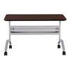 24 x 48'' Rectangular Training Table, LPL, Mocha - Safco Products