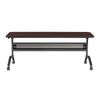 24 x 72'' Rectangular Training Table, LPL, Mocha - Safco Products