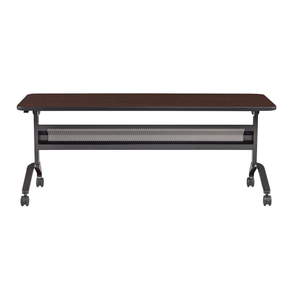 24 x 72'' Rectangular Training Table, LPL, Mocha - Safco Products