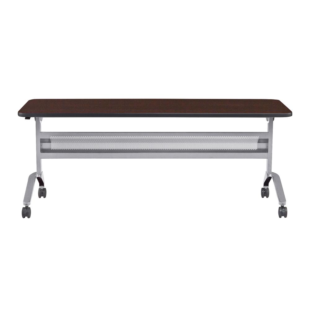 24 x 72'' Rectangular Training Table, LPL, Mocha - Safco Products