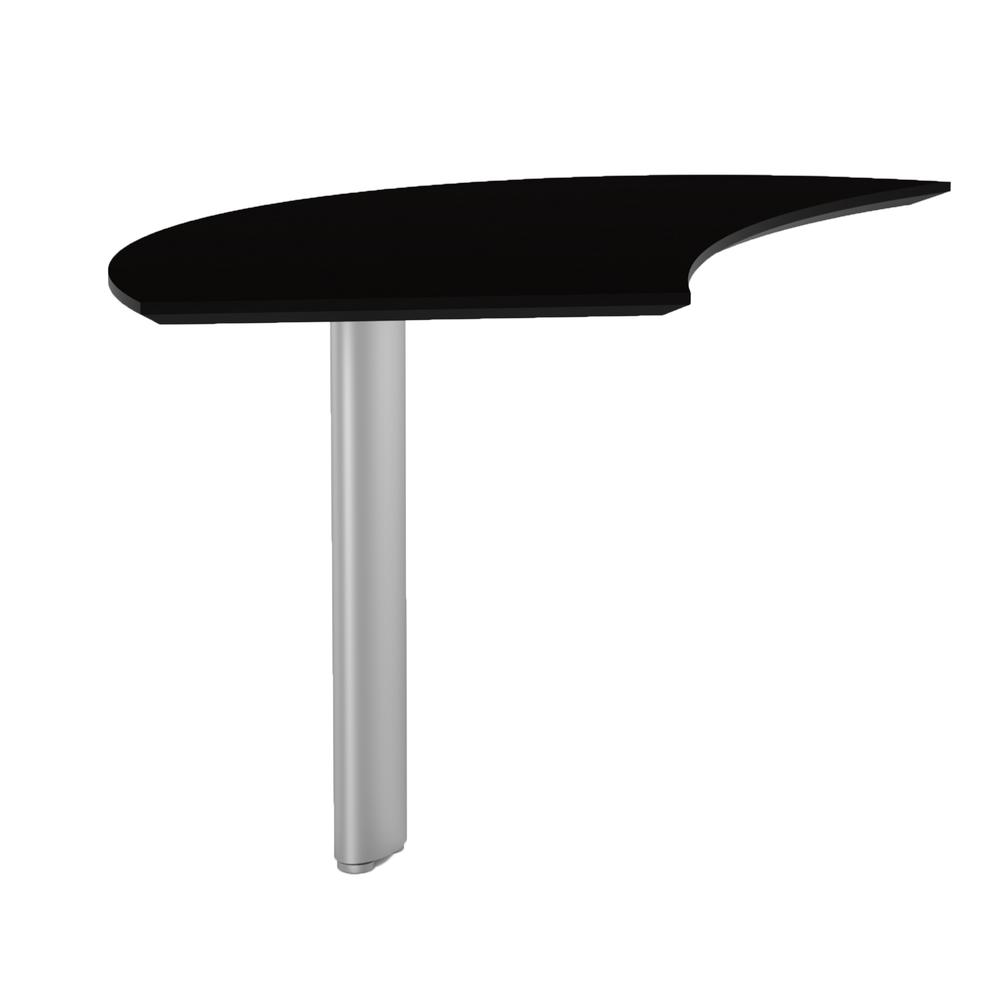 Curved Desk Extension (Left), Mocha - Safco