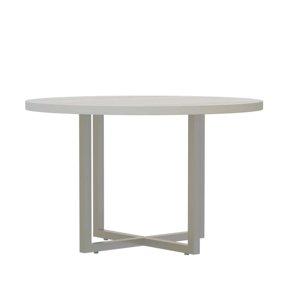 Mirella™ Conference Table, 42” (Table & Base) White Ash - Safco