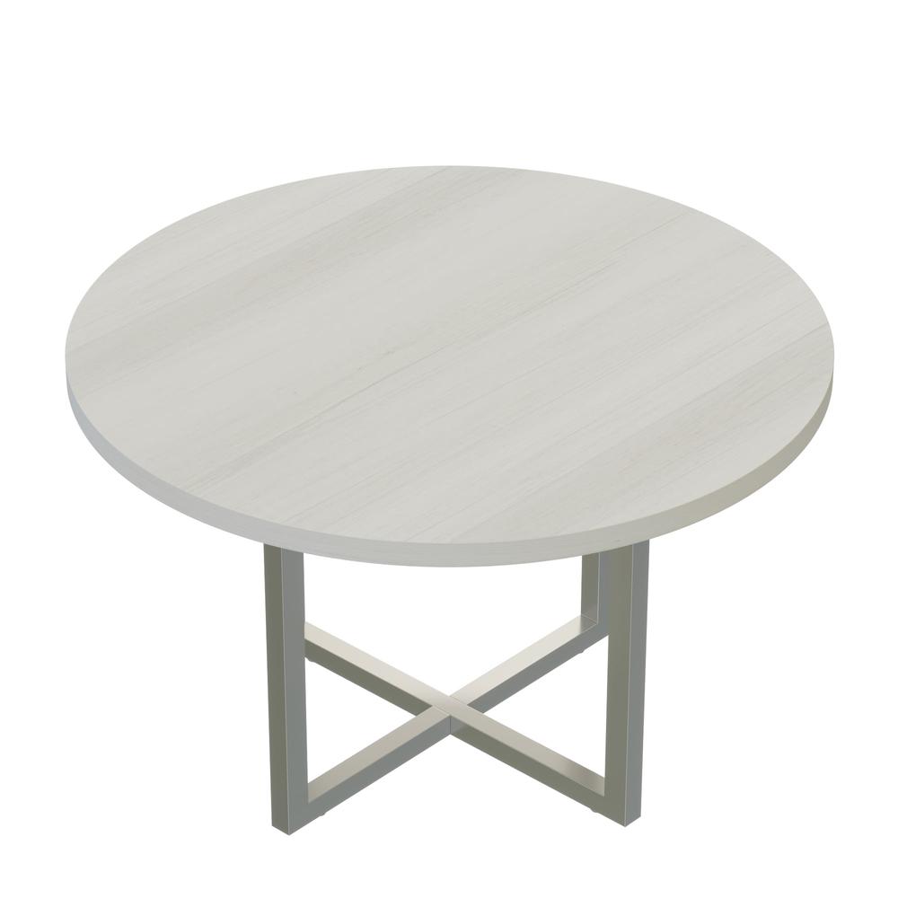 Mirella™ Conference Table, 42” (Table & Base) White Ash - Safco