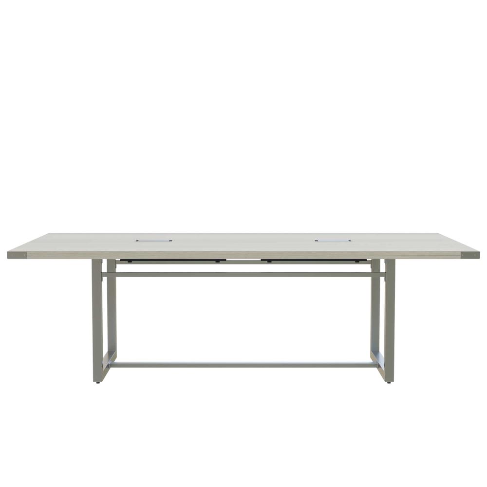 Mirella™ Conference Table, Sitting-Height, 8’ White Ash - Safco