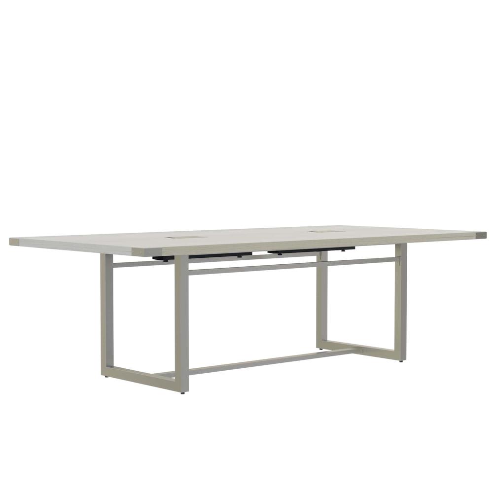 Mirella™ Conference Table, Sitting-Height, 8’ White Ash - Safco