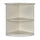 Bookcase (2 Shelf 1/4 - Round), Textured Sea Salt - Safco