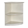 Bookcase (2 Shelf 1/4 - Round), Textured Sea Salt - Safco