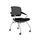 Valoré Training Series Mid-Back Nesting Chair, Mesh/Fabric, Black, 2/Carton - Mayline