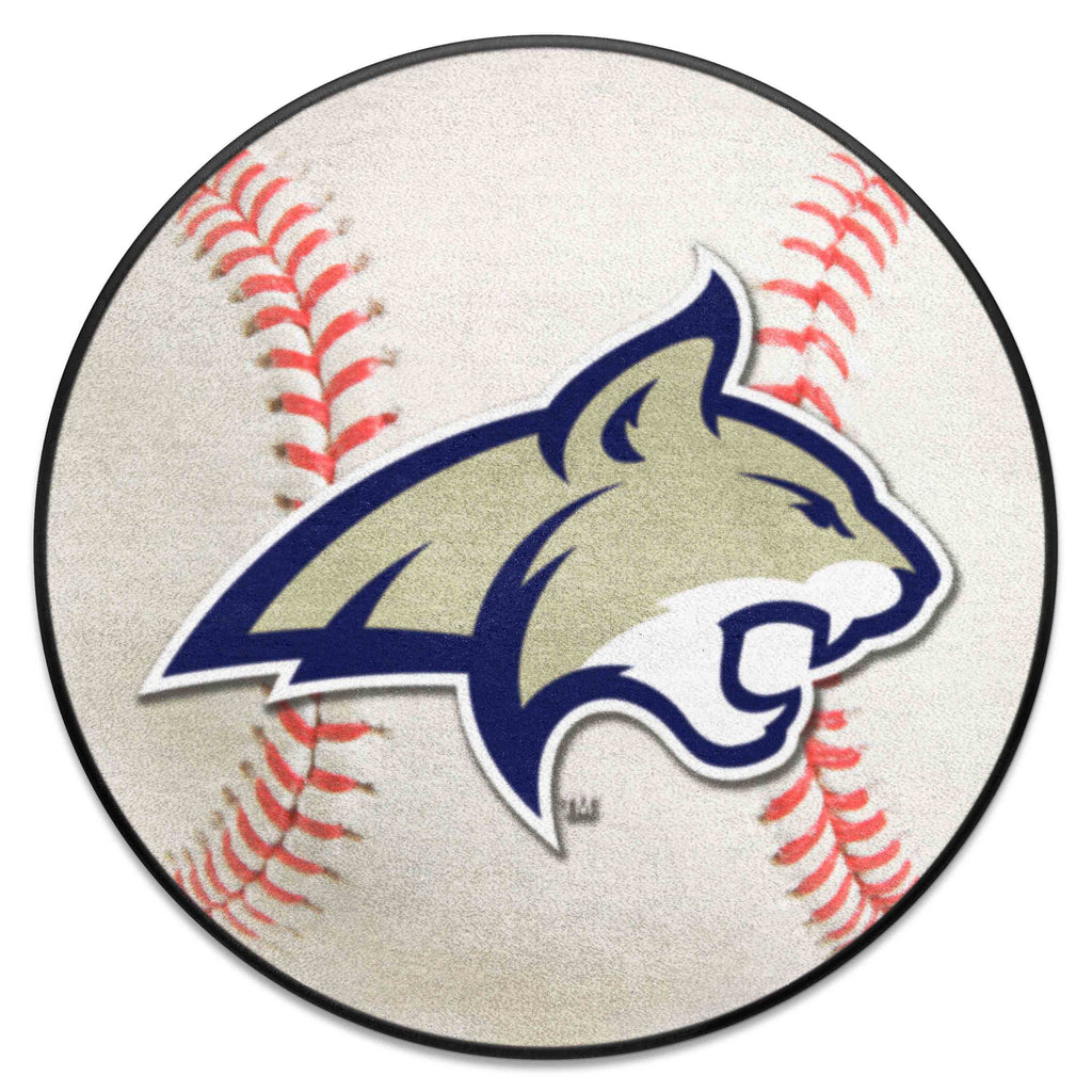 Fanmats - Montana State University Baseball Mat 27'' diameter