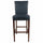 Milton Bonded Leather Bar Stool - New Pacific Direct