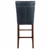 Milton Bonded Leather Bar Stool - New Pacific Direct