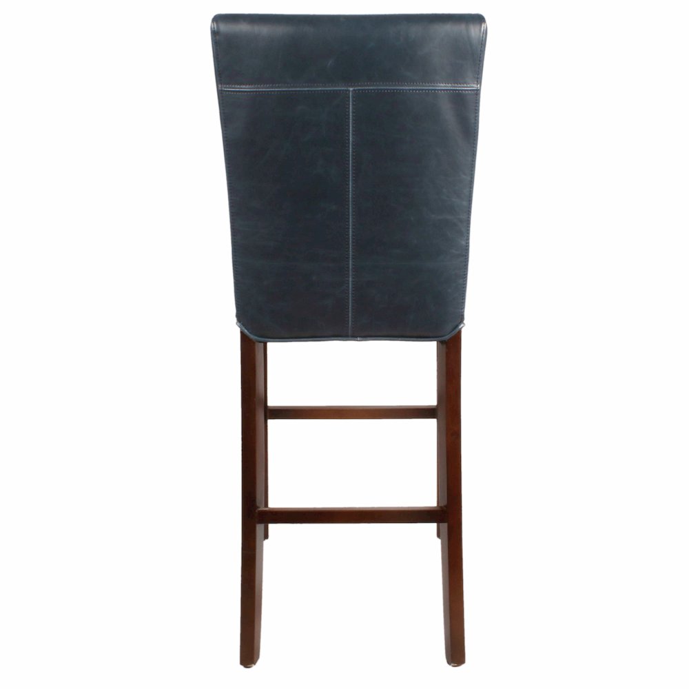 Milton Bonded Leather Bar Stool - New Pacific Direct
