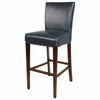 Milton Bonded Leather Bar Stool - New Pacific Direct