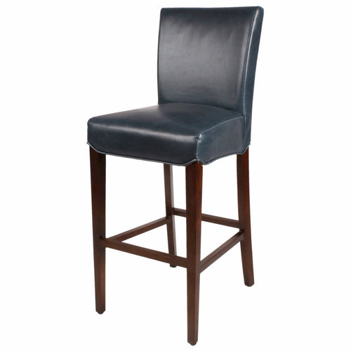 Milton Bonded Leather Bar Stool - New Pacific Direct