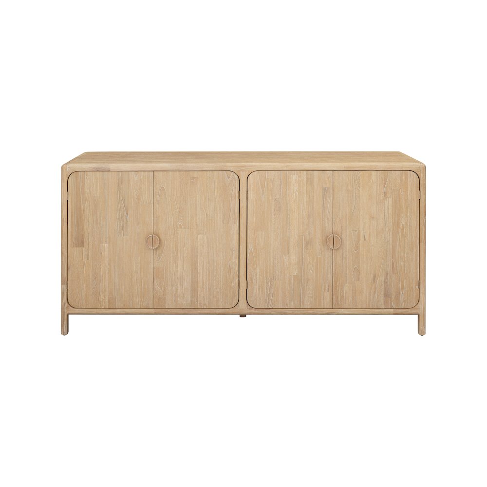Hansville Sideboard  4 Doors w/ 2 Inner Drawers - New Pacific Direct