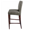 Milton Bonded Leather Bar Stool - New Pacific Direct