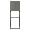 Ronan Faux Leather Bar Stool, (Set of 2) - New Pacific Direct