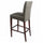 Milton Bonded Leather Bar Stool - New Pacific Direct