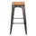 Metropolis Backless Bar Stool, (Set of 4) - New Pacific Direct