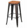 Metropolis Backless Bar Stool, (Set of 4) - New Pacific Direct