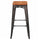 Metropolis Backless Bar Stool, (Set of 4) - New Pacific Direct