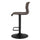 Jayden Faux Leather Low Back Gaslift Bar Stool, (Set of 2) - New Pacific Direct