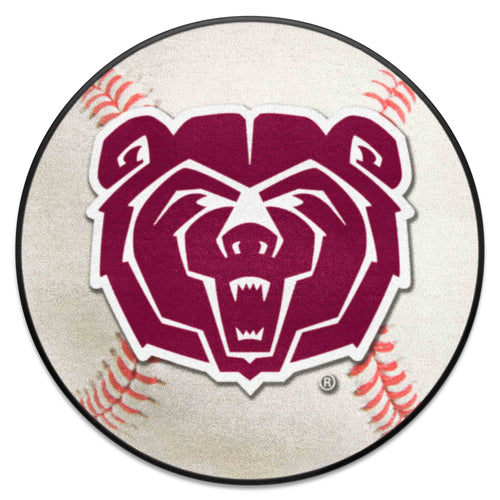 Fanmats - Missouri State University Baseball Mat 27'' diameter