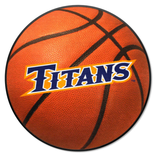 Fanmats - Cal State - Fullerton Basketball Mat 27'' diameter