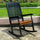 Outdoor Wood Porch Rocker - International Caravan