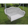Resin Wicker Hanging Loveseat Swing - International Caravan