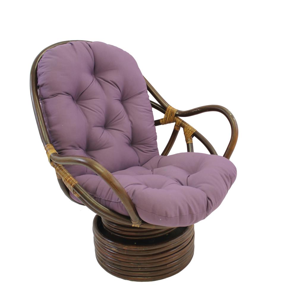 Swivel Rocker with Twill Cushion - International Caravan
