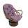 Swivel Rocker with Twill Cushion - International Caravan