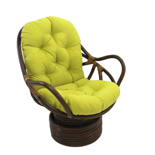 Swivel Rocker with Twill Cushion - International Caravan