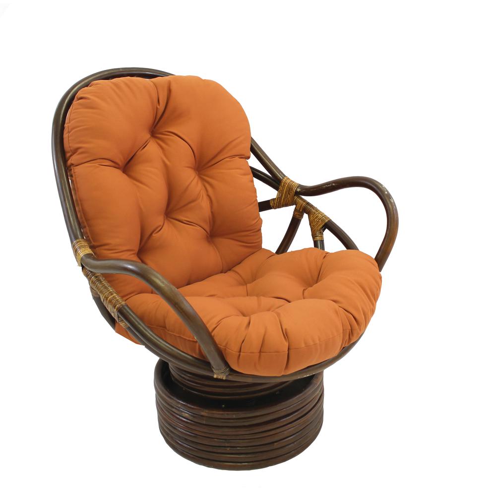 Swivel Rocker with Twill Cushion - International Caravan